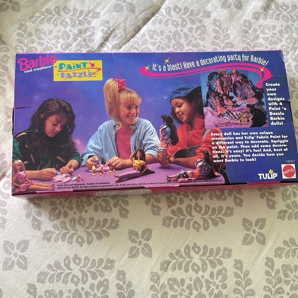 Vintage Barbie Paint and Dazzle 1993 Mattel - Picture 7 of 8